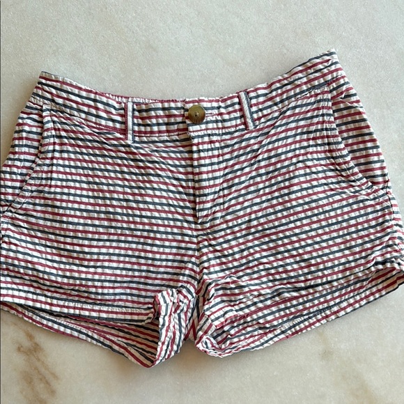 chubbies Pants - Chubbies Striped Red White Blue Women's Shorts